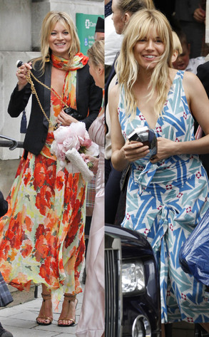 Kate Moss, Sienna Miller Kate Moss, Sienna Miller
